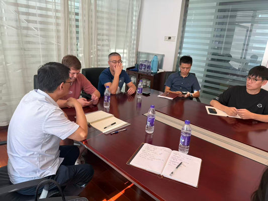 Ukrainian clients' visit further expands our company's automotive exports.