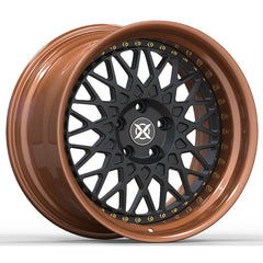 2 Piece Forged Polished 5X120 5X112 5X114.3 18 19 20 21 22 Inch Wheel Racing Car Wheel